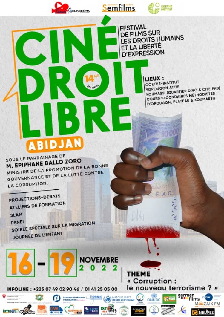 14 ème édition de Ciné Droit Libre Abidjan