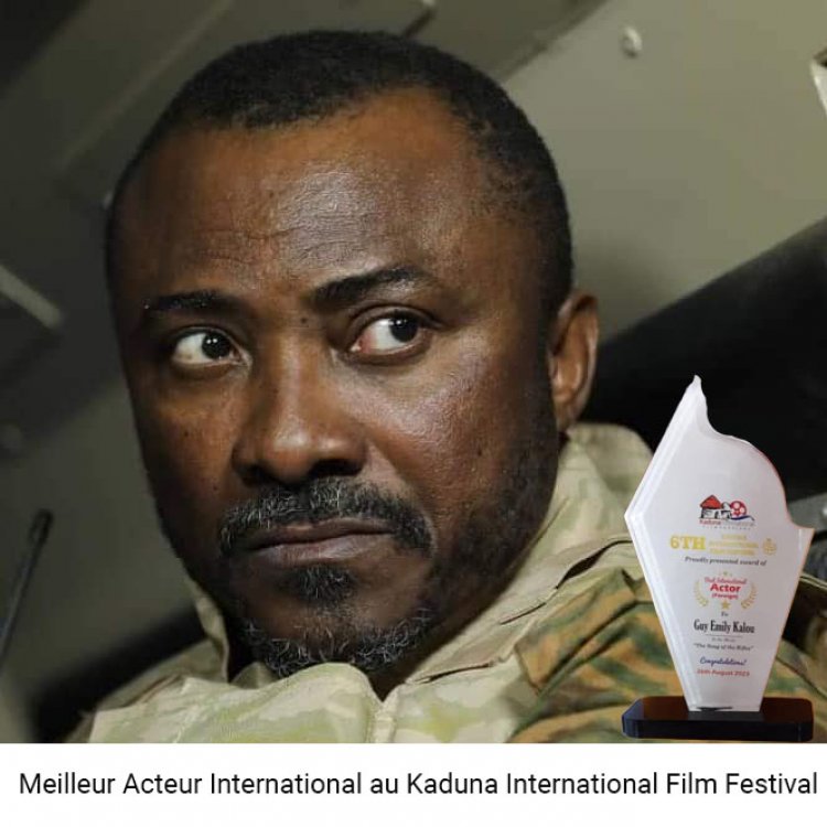 Guy Kalou Élu Meilleur Acteur International au Kaduna International Film Festival