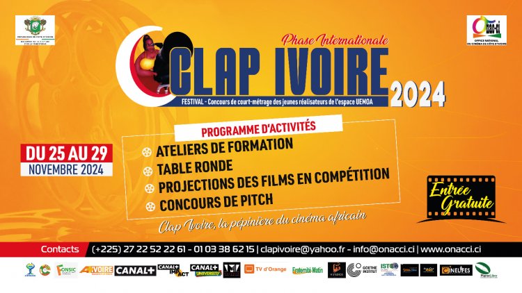 Clap Ivoire International 2024 : Une ouverture sous le signe de l’excellence cinématographique