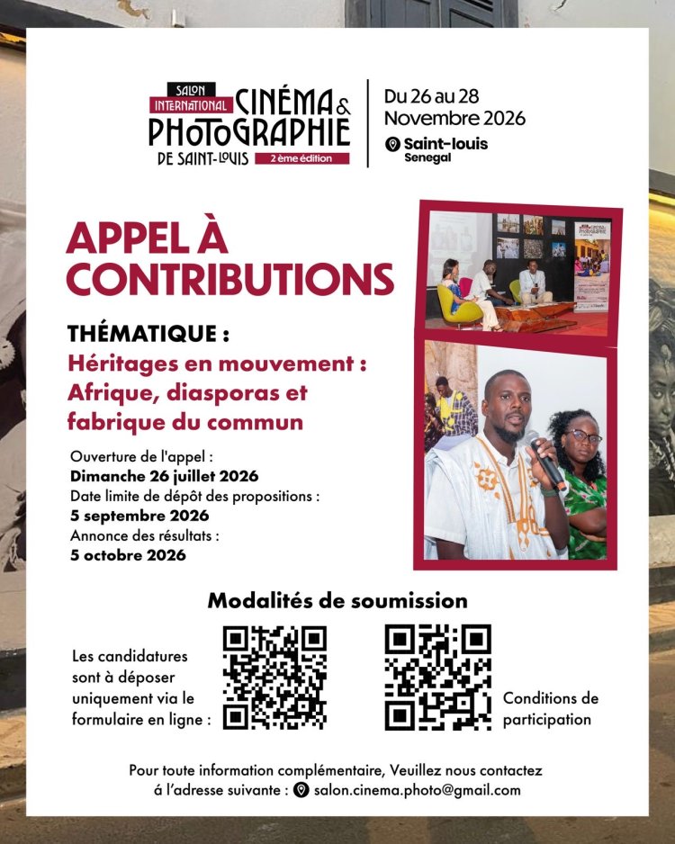 Saint-Louis lance sa deuxième édition : un appel à contributions pour repenser les héritages visuels africains
